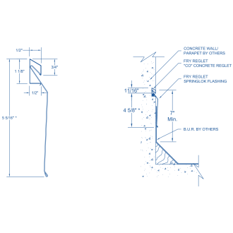 Cmu Riglet Fry Reglet Revit Families & BIM Content – BIMsmith Market