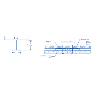 Cmu Riglet Fry Reglet Revit Families & BIM Content – BIMsmith Market